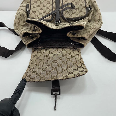 GUCCI Jackie Backpack  Daypack beige WS30620