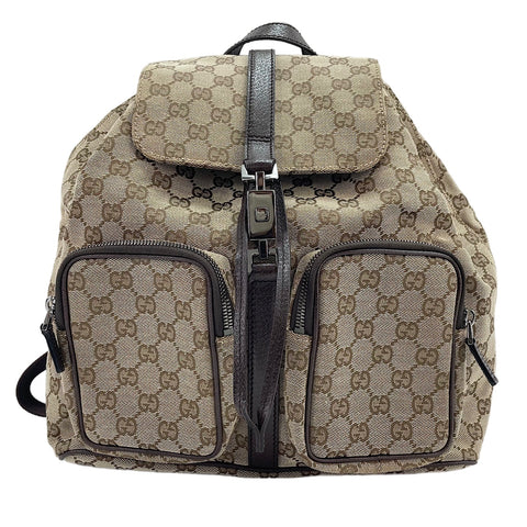 GUCCI Jackie Backpack  Daypack beige WS30620