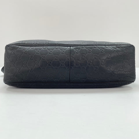 GUCCI Guccissima Shoulder Bag black WS30621