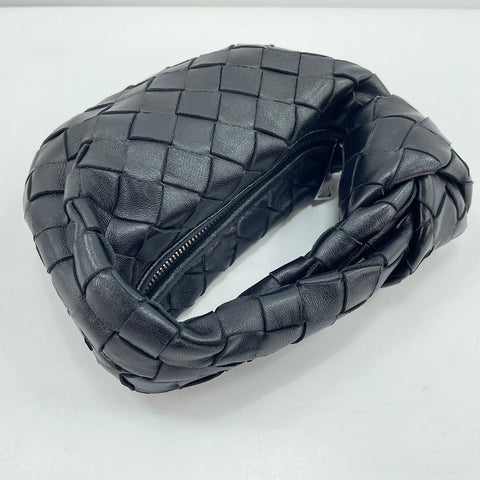 BOTTEGAVENETA Mini Jodie INTRECCIATO Handbag black WS30624