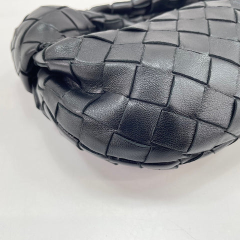 BOTTEGAVENETA Mini Jodie INTRECCIATO Handbag black WS30624