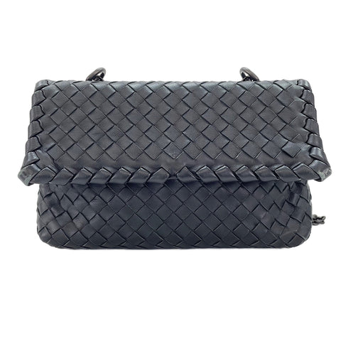 BOTTEGAVENETA INTRECCIATO Shoulder Bag black WS30625