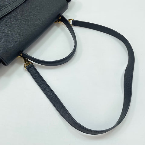 CELINE Small Belt Bag (2-Way) Handbag black WS30628