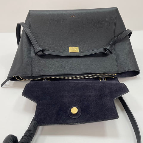 CELINE Small Belt Bag (2-Way) Handbag black WS30628