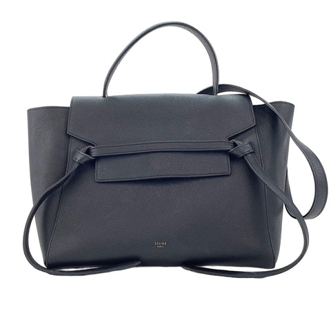 CELINE Small Belt Bag (2-Way) Handbag black WS30628