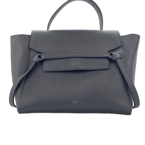 CELINE Small Belt Bag (2-Way) Handbag black WS30628