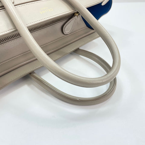 CELINE Luggage Micro Shopper Micro Handbag beige WS30629