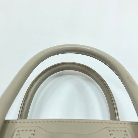 CELINE Luggage Micro Shopper Micro Handbag beige WS30629
