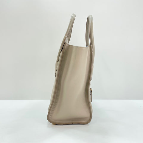 CELINE Luggage Micro Shopper Micro Handbag beige WS30629