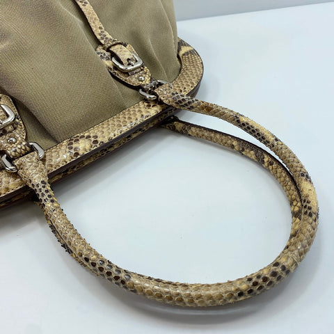 PRADA Handbag beige WS30630