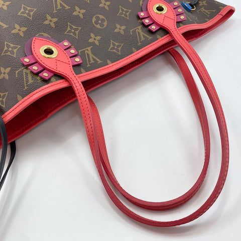 LOUIS VUITTON Neverfull MM Tote Bag Brown WS30632