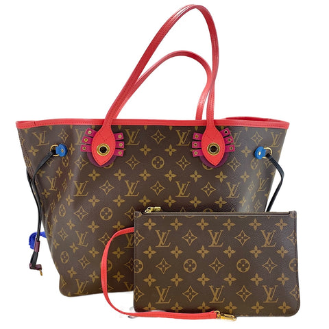 LOUIS VUITTON Neverfull MM Tote Bag Brown WS30632