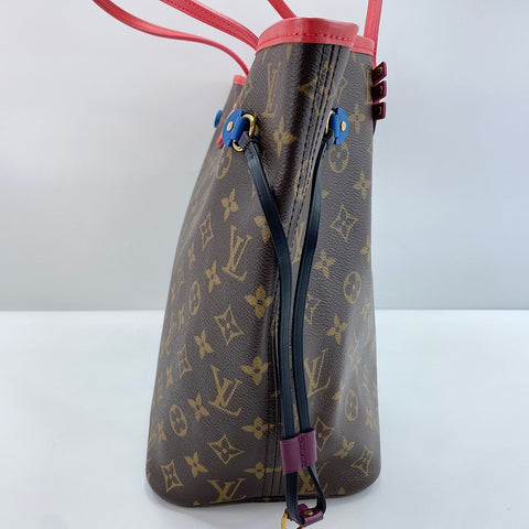 LOUIS VUITTON Neverfull MM Tote Bag Brown WS30632