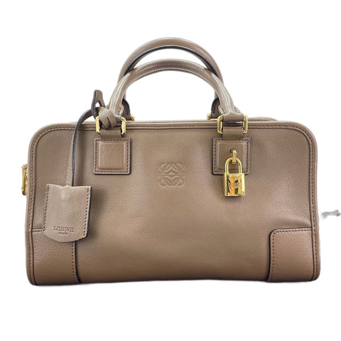 LOEWE Amazona 28 Handbag Brown WS30635