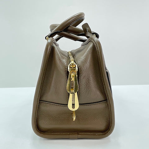 LOEWE Amazona 28 Handbag Brown WS30635