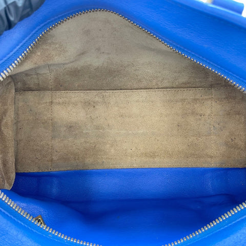 LOEWE Amazona 28 2WAY Handbag blue WS30636