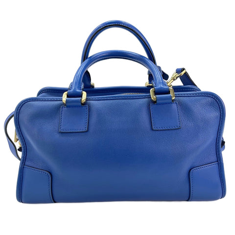 LOEWE Amazona 28 2WAY Handbag blue WS30636
