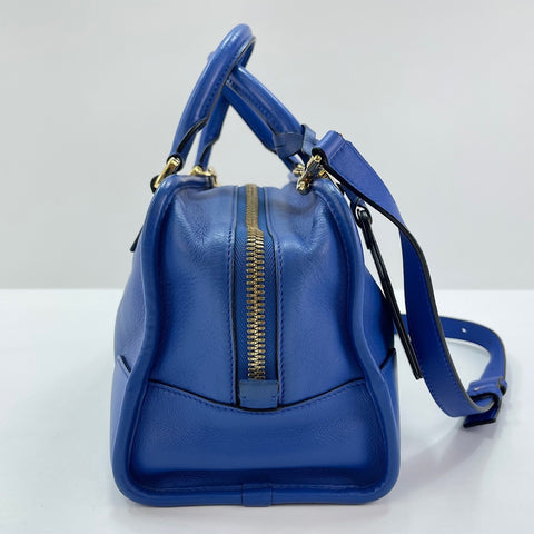 LOEWE Amazona 28 2WAY Handbag blue WS30636