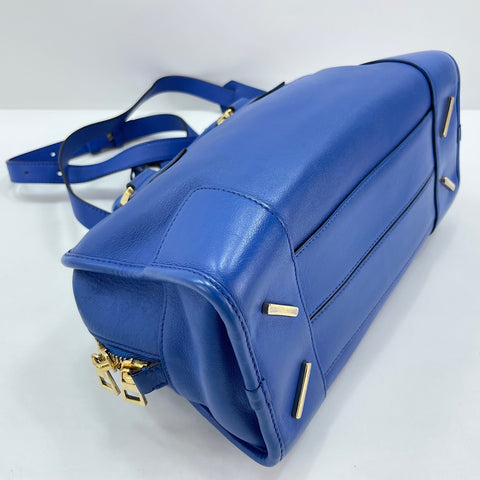 LOEWE Amazona 28 2WAY Handbag blue WS30636