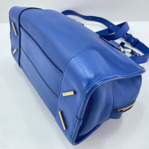 LOEWE Amazona 28 2WAY Handbag blue WS30636