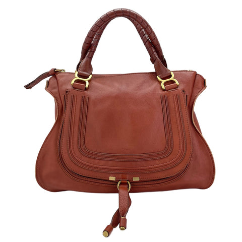 Chloe Marcy Tote Bag Brown WS30641