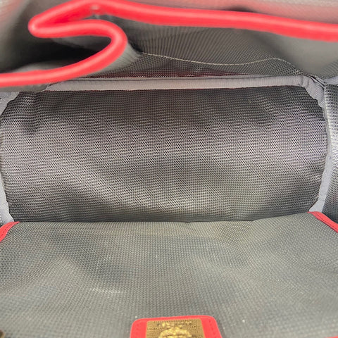 MCM Stark Side Studs Small Studs Backpack Â· Daypack Red WS30642