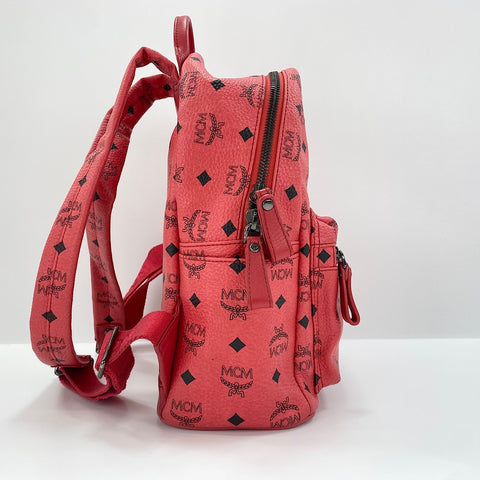 MCM Stark Small Studs Backpack Â· Daypack pink WS30643