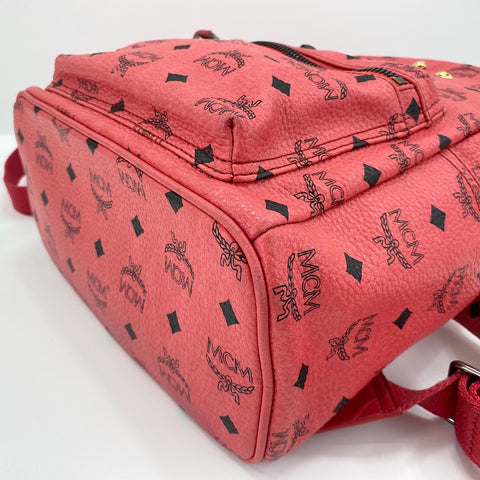 MCM Stark Small Studs Backpack Â· Daypack pink WS30643