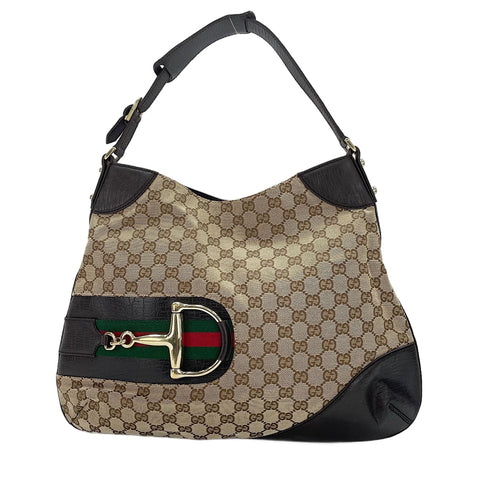 GUCCI Sherry Line Shoulder Bag Brown WS30644