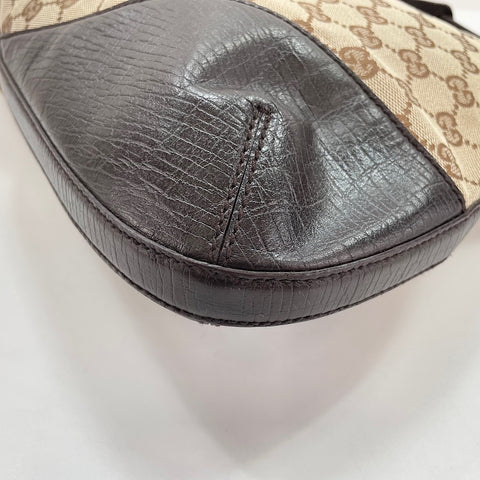 GUCCI Sherry Line Shoulder Bag Brown WS30644