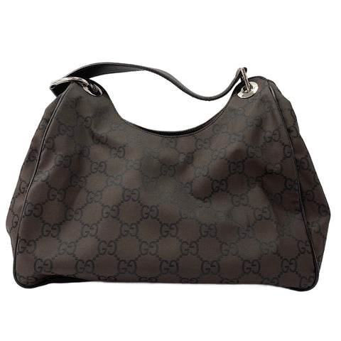 GUCCI GG pattern Shoulder Bag Brown WS30646
