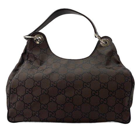 GUCCI GG pattern Shoulder Bag Brown WS30646