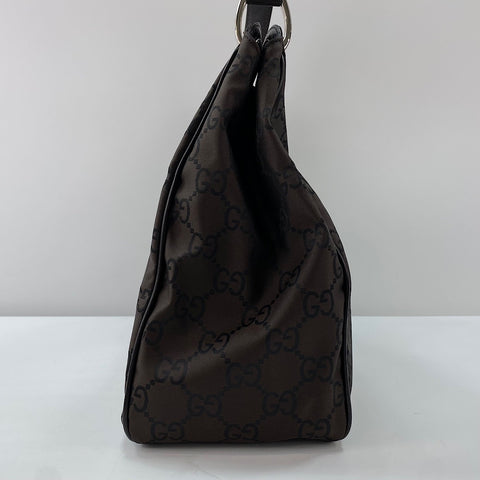 GUCCI GG pattern Shoulder Bag Brown WS30646