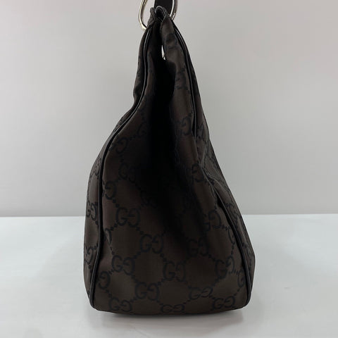 GUCCI GG pattern Shoulder Bag Brown WS30646