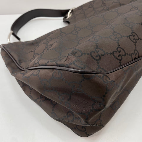 GUCCI GG pattern Shoulder Bag Brown WS30646
