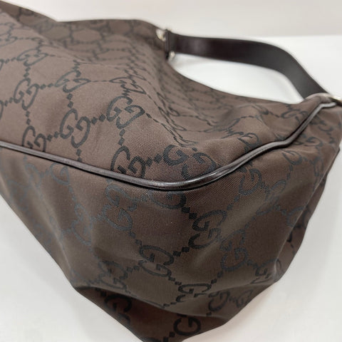 GUCCI GG pattern Shoulder Bag Brown WS30646