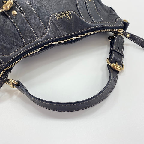 GUCCI Old Gucci Shoulder Bag black WS30647