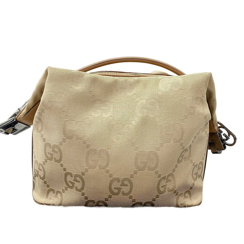 GUCCI Giant GG Shoulder Bag beige WS30648
