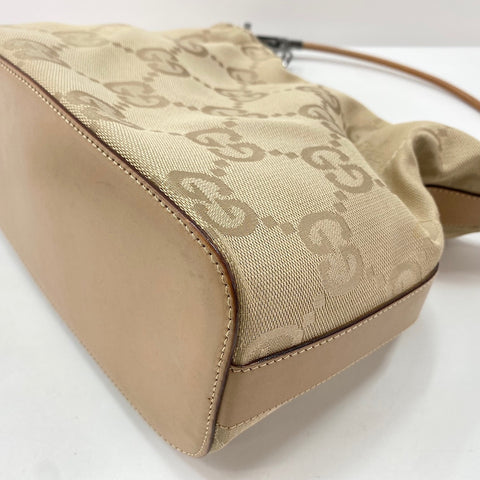 GUCCI Giant GG Shoulder Bag beige WS30648