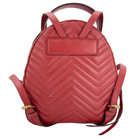 GUCCI quilting Backpack Â· Daypack Red WS30652