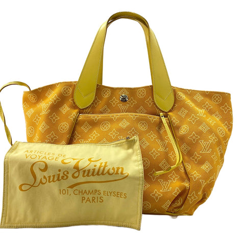 LOUIS VUITTON Kaba Ibanema Tote Bag yellow WS30653