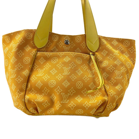 LOUIS VUITTON Kaba Ibanema Tote Bag yellow WS30653