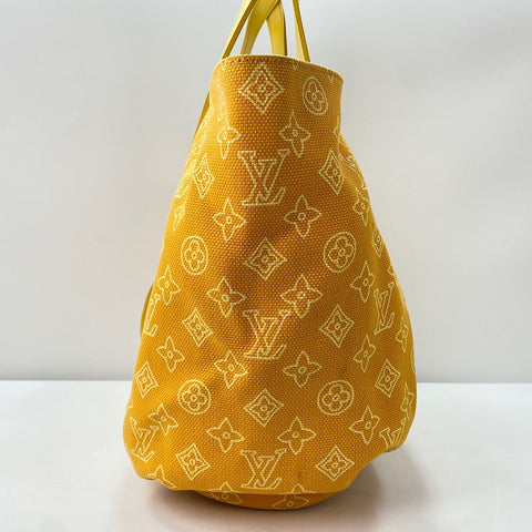 LOUIS VUITTON Kaba Ibanema Tote Bag yellow WS30653