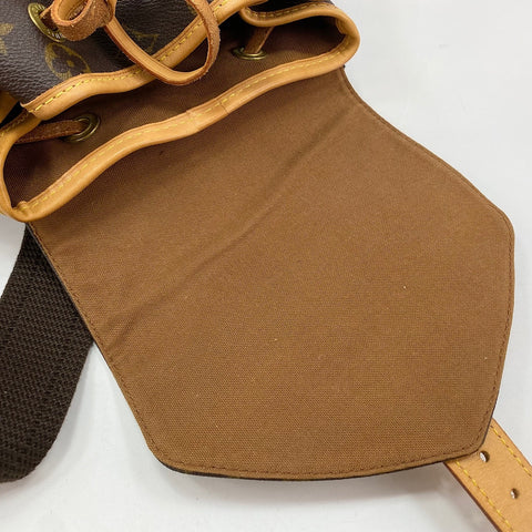 LOUIS VUITTON Montsouris GM  Backpack Â· Daypack Brown WS30654