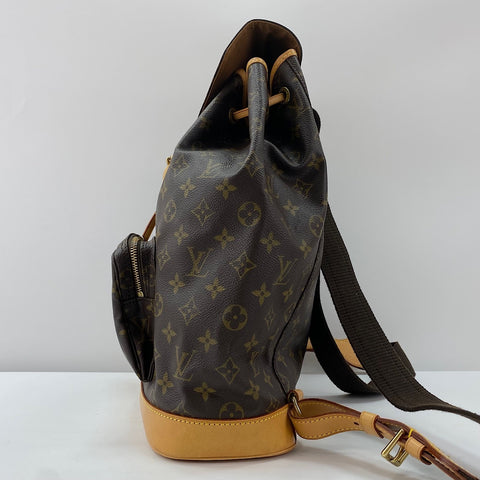 LOUIS VUITTON Montsouris GM  Backpack Â· Daypack Brown WS30654
