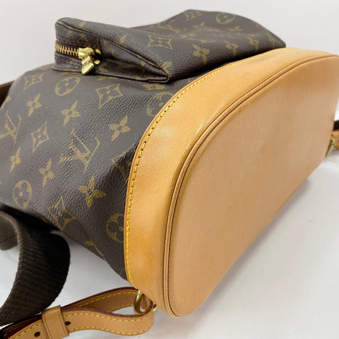LOUIS VUITTON Montsouris GM  Backpack Â· Daypack Brown WS30654