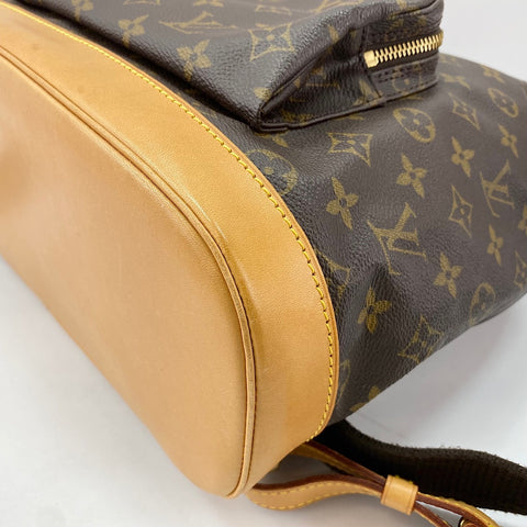 LOUIS VUITTON Montsouris GM  Backpack Â· Daypack Brown WS30654