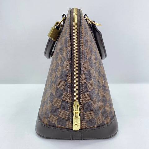LOUIS VUITTON Alma Handbag Brown WS30655