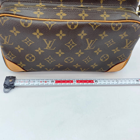 LOUIS VUITTON Nile Shoulder Bag Brown WS30656