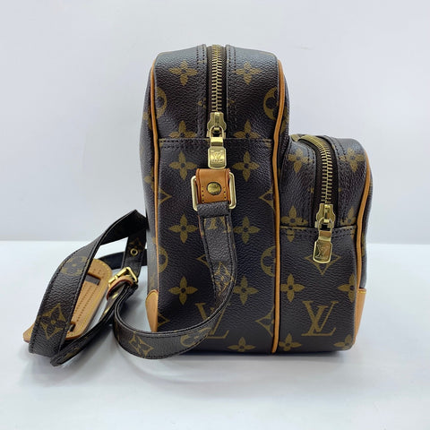 LOUIS VUITTON Nile Shoulder Bag Brown WS30656